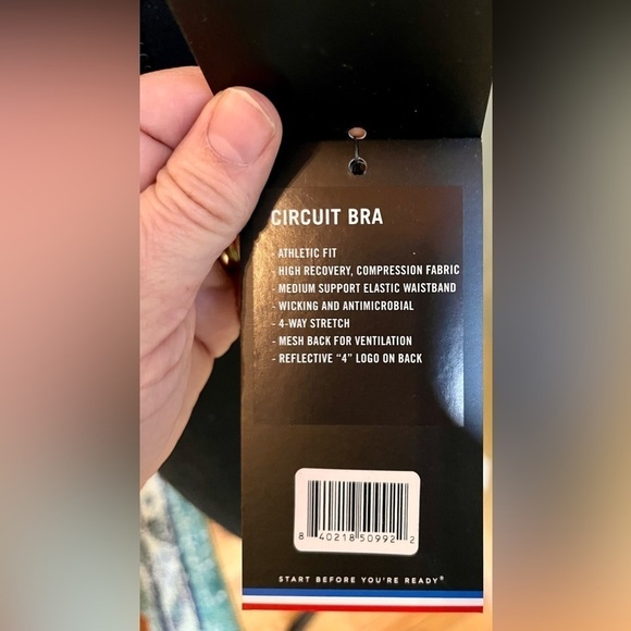 Fourlaps Circuit Sports Bra Large Black
Bodycon Jogging Athletic Aerobics Gothic - Picture 6 of 12